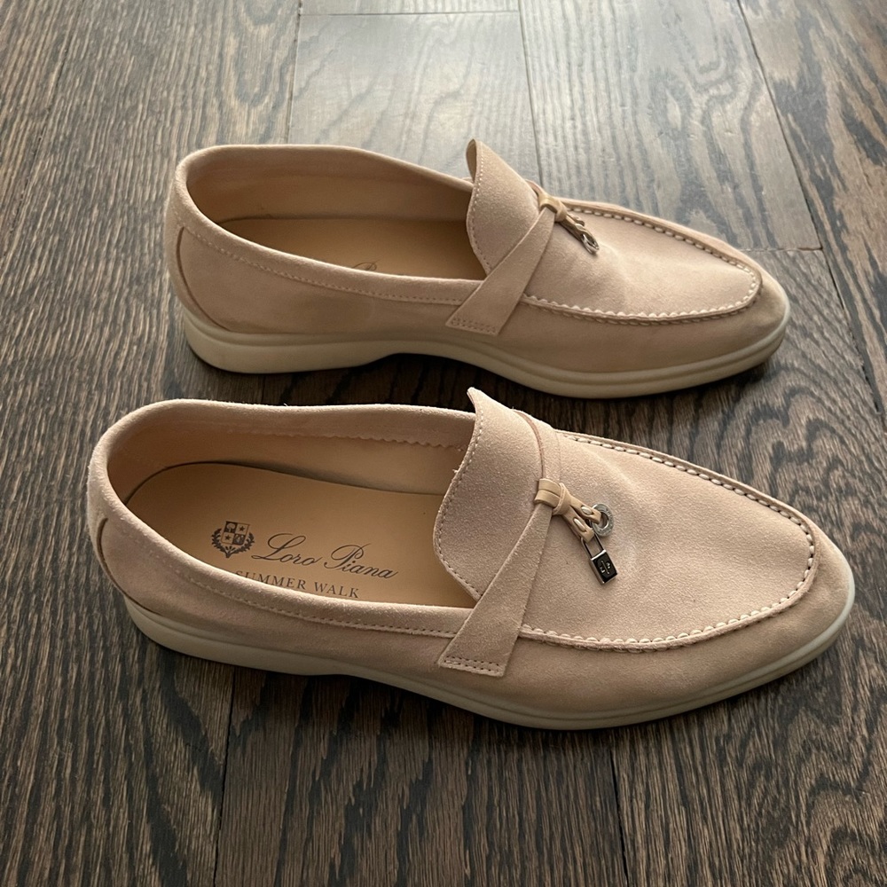 Loro Piana shoes size 39 pinky beige